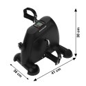 Kompaktowy rower treningowy rotor do ćwiczen rowerek rehabilitacyjny 2w1