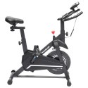 Rower treningowy cardio domowy stacjonarny Bauerkraft koło zamachowe 4kg biały
