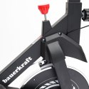 Rower treningowy cardio domowy stacjonarny Bauerkraft koło zamachowe 4kg biały