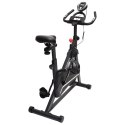 Rower treningowy cardio domowy stacjonarny Bauerkraft koło zamachowe 4kg biały