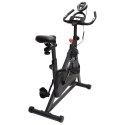 Rower treningowy cardio domowy stacjonarny Bauerkraft koło zamachowe 4kg szary