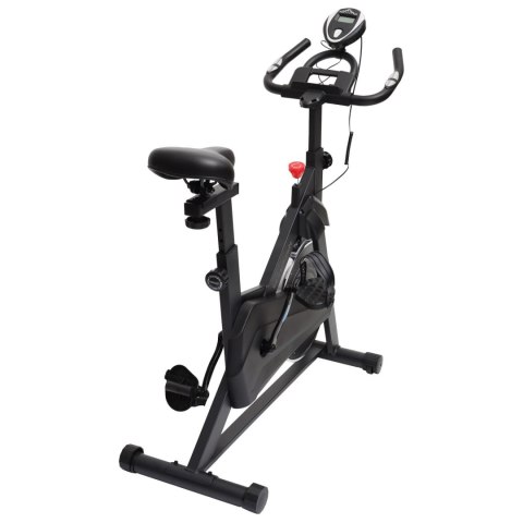 Rower treningowy cardio domowy stacjonarny Bauerkraft koło zamachowe 4kg szary