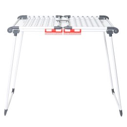 Stojąca suszarka na pranie odzież bieliznę składana balkonowa mocna duża XL