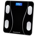 Waga łazienkowa analityczna inteligentna smart aplikacja do 180 kg