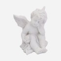 Aniołek z Kryształową Kulą Światła - Dekoracja Nagrobna 10 cm