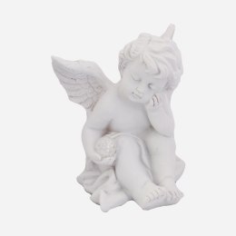 Aniołek z Kryształową Kulą Światła - Dekoracja Nagrobna 10 cm