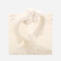 Biała Ceramiczna Patera z Uchwytem i Przegrodami