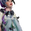 Ceramiczna Lalka Elf w Kolorze Turkusowym o Wysokości 60 cm.