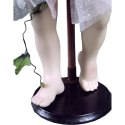 Ceramiczna Lalka Elf z Skrzydłami w Kolorze Różowo-Zielonym 62 cm