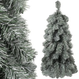 Choinka Sztuczna GOLIAT 'OLA' Wysokość 90 cm, Kolor Zielono-Biała, Wyprodukowana w Polsce