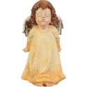 Figurka Anioła Strażnika w Kremowej Szacie - Dekoracja do Domu i na Pomnik 21 cm