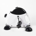 Kompaktowy rower treningowy rotor do ćwiczen rowerek rehabilitacyjny 2w1 biały