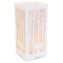 Lampion świetlny 1LED na baterie w kolorze białym