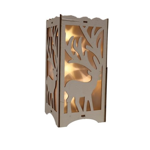 Lampion świetlny 1LED na baterie w kolorze białym
