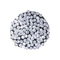 Lampki choinkowe 100 LED FLASH, wewnętrzne, zimny biały