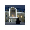 Lampki choinkowe 100 LED wewnętrzne zimny biały z dod. gniazdem