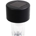 Słoneczny Słupek Oświetleniowy z Czujnikiem Zmierzchu - Biała Dioda LED, 31 cm