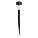 Słoneczny Słupek Oświetleniowy z Czujnikiem Zmierzchu - Biała Dioda LED, 31 cm